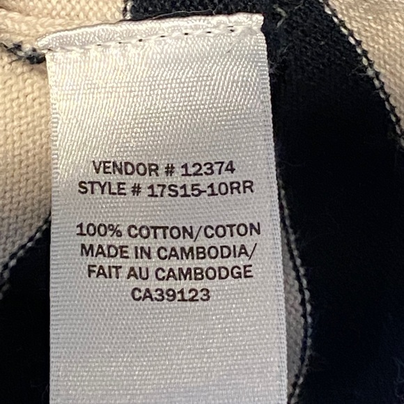 100% cotton striped sweater/top - Picture 5 of 5